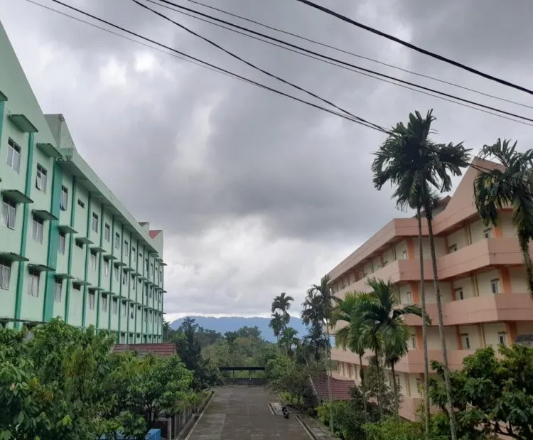 Asrama Universitas Andalas akan segera ditempati mahasiswa penerima KIP angkatan 2021 pada semester mendatang. (Genta Andalas/ Elvi Rahmawani)